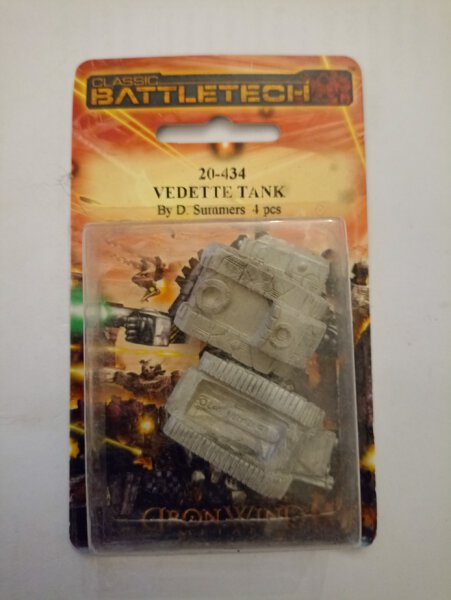 BattleTech Miniatures BT 20-434 Vedette Tank Metal