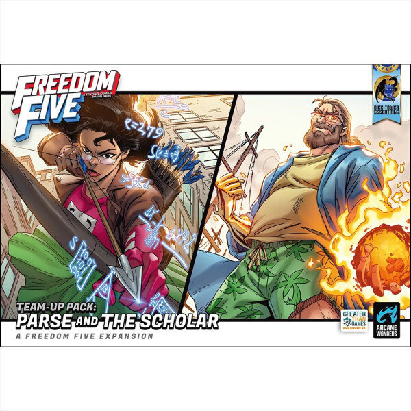 Freedom Five Team-Up Pack Parse & The Scholar