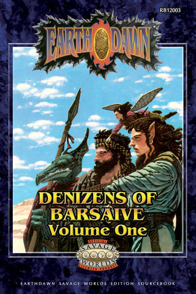 EARTHDAWN DENIZ OF BARS V.1 Savage Worlds (english)