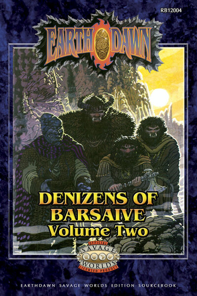 EARTHDAWN DENIZ OF BARS V.2 Savage Worlds (english)