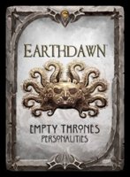 Earthdawn Empty Thrones Personality Card Set (english)