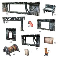 Cyberpunk Girders and Accessories (english)