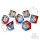 Fire and Ice Liquid Core RPG Dice Set (7)