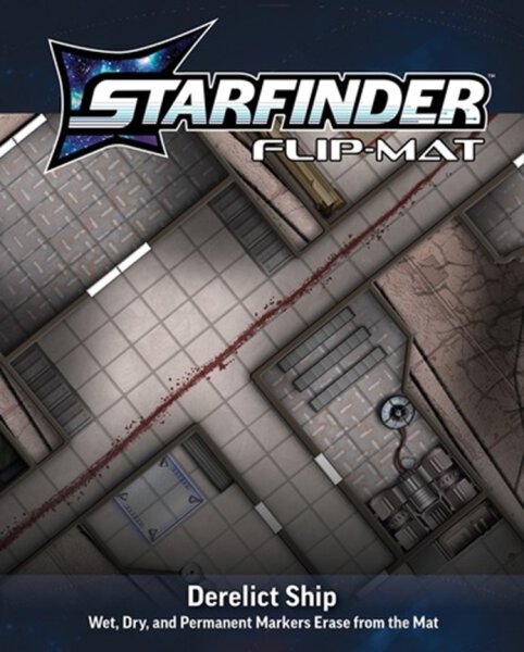 Starfinder Flip-Mat: Derelict Starships (english)
