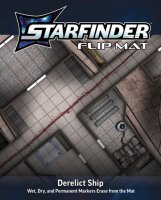 Starfinder Flip-Mat: Derelict Starships (english)