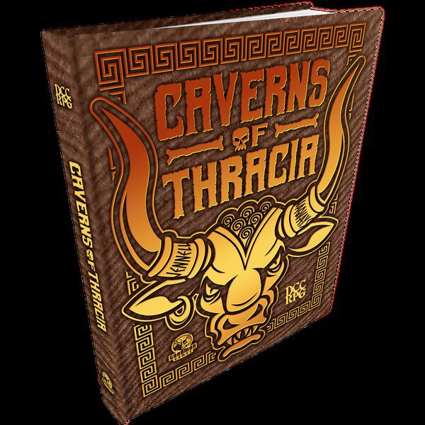 Dungeon Crawl Classics Caverns of Thracia Limited Edition Minotaur Hide Cover (english)