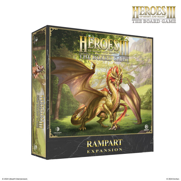 Heroes of Might and Magic III Rampart (english)