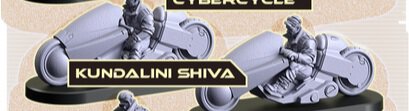 Cyberpunk Red Combat Zone Kundalini Shiva Cybercycle