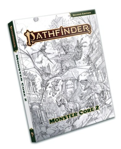 Pathfinder Monster Core 2 - Sketch Edition