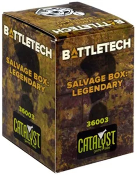 BattleTech Salvage Box Mercenaries Legendary II & III Display (9)