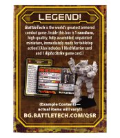 BattleTech Salvage Box Mercenaries Legendary II & III...