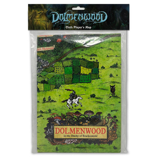 OSE Dolmenwood Cloth Players Map
