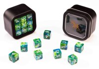 D6 Series 16mm Marble Blue & Green (18)