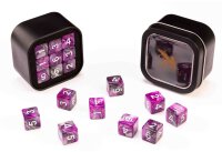 D6 Series 16mm Marble Purple & Grey (18)