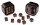 D6 Series 16mm Marble Red & Black (18)