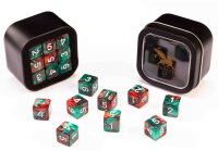 D6 Series 16mm Marble Red & Green (18)