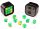 D6 Series 16mm Marble Yellow & Green (18)