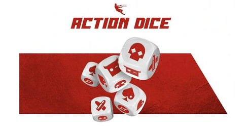 Outgunned Action Dice (9)