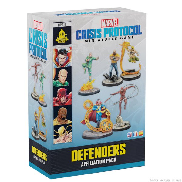 Marvel Crisis Protocol Defenders Affiliation