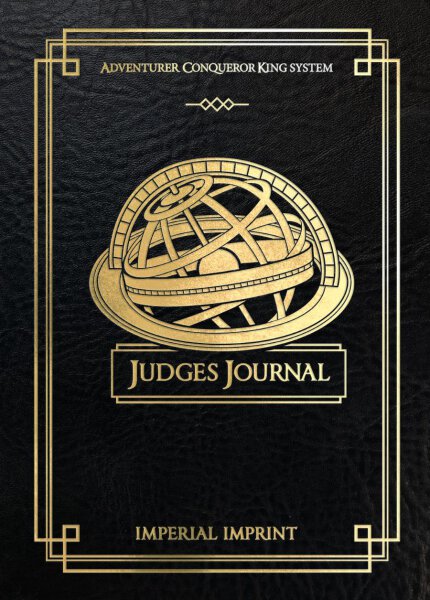 Adventurer Conqueror King System II Revised Judges Journal