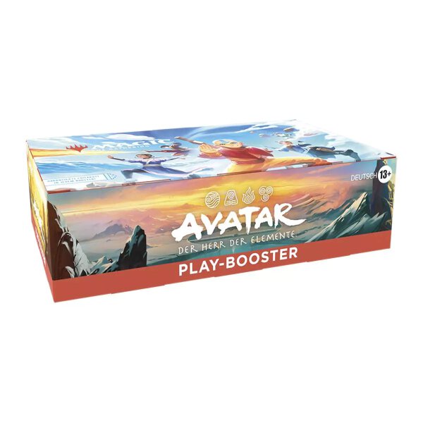 Magic the Gathering - Avatar: Der Herr der Elemente Play Booster Display (30 Packs) (deutsch)