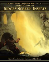 Adventurer Conqueror King System II Revised Judges Screen...
