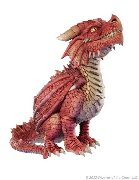 D&D Replicas of the Realms Red Dragon Wyrmling Foam Figure 50th Anniversary