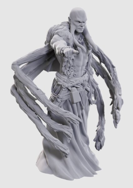 D&D Nolzurs Marvelous Minis W24 Kraken Priest MOQ2