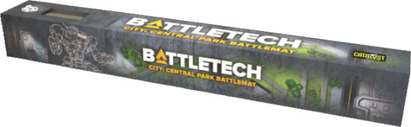 BattleTech Neoprene BattleMat Cities Central Park/Shopping District