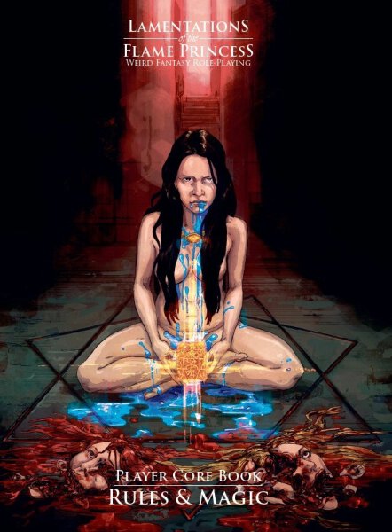 Lamentations of the Flame Princess RPG Variant Cover No. 2