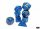 Borealis® Polyhedral Midnight™/copper 7-Die Set (with bonus die)
