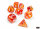 Nebula® Polyhedral Molten™/white Luminary™ 7-Die Set (with bonus die)