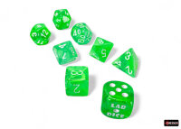 Nebula® Polyhedral Gelatinous/white 7-Die Set (with...