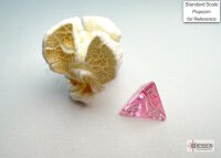 Translucent Mini-Polyhedral Pink/white 7-Die Set