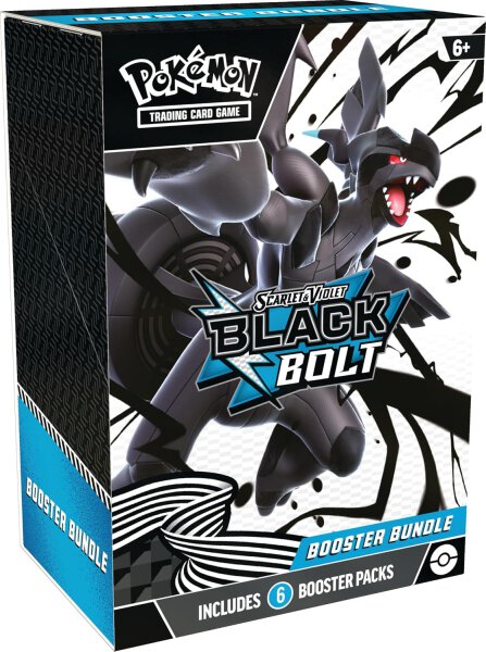 Pokemon TCG - Scarlet & Violet 10.5: Black Bolt Booster Bundle (Englisch)