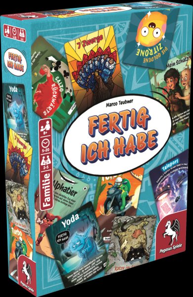 FERTIG ICH HABE