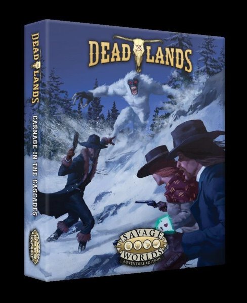 Deadlands the Weird West Carnage in the Cascades Boxed Set
