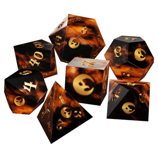Crooked Moon RPG Dice Set (7)