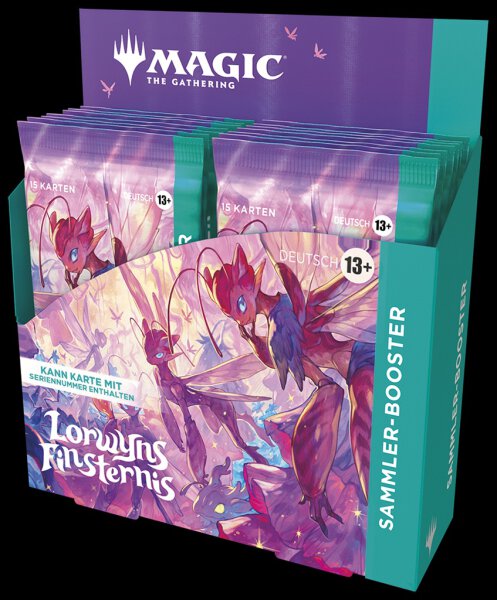 MTG - Lorwyns Finsternis Sammler-Booster Display (12 Packs) - DE