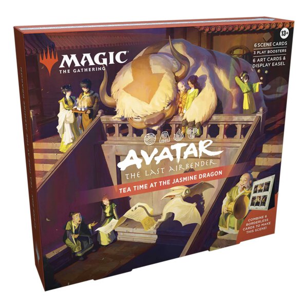 Magic the Gathering - Avatar: the Last Airbender Tea Time at the Jasmine Dragon Scene Box (english)