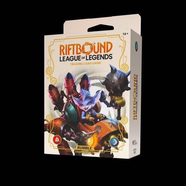 Riftbound: League of Legends TCG - Spiritforged Champion Deck - Rumble