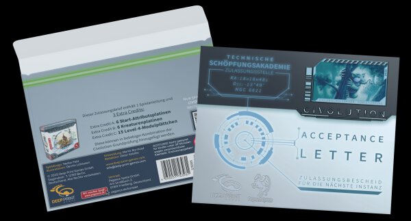 Civolution: Acceptance Letter [Erweiterung] (Deep Print Games) (deutsch)