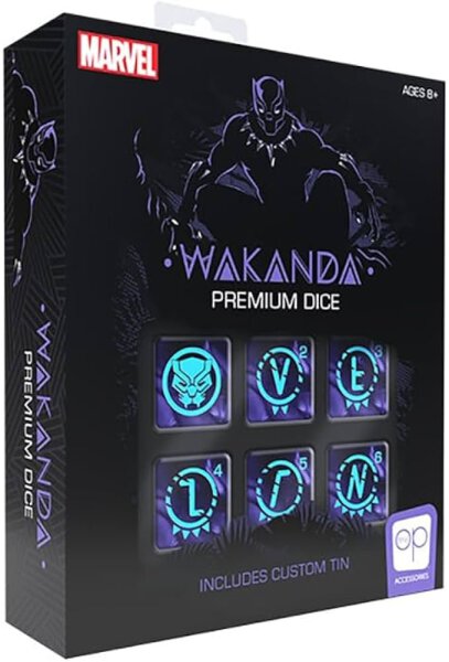 Marvel Black Panther Premium Dice Set