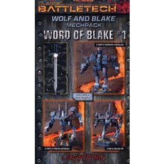 BattleTech Miniatures Word of Blake Mech Pack I