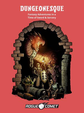 Dungeonesque Red Box RPG