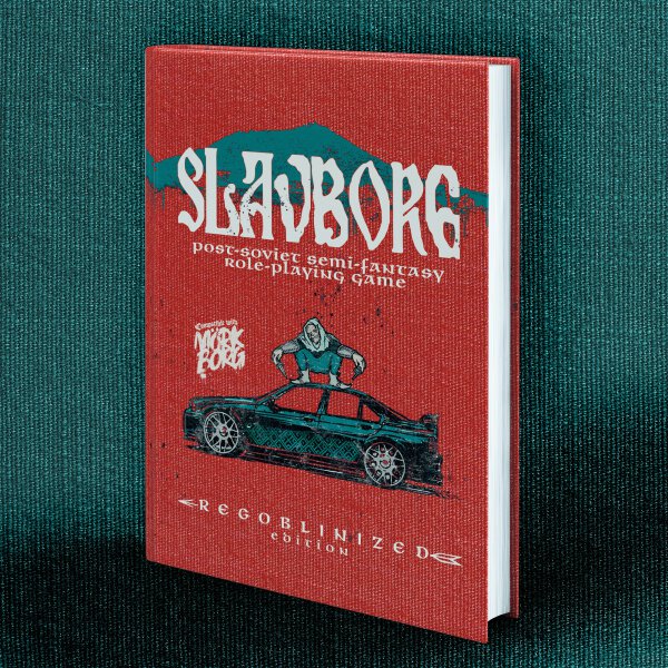 Mörk Borg RPG Slav Borg Hardcover Regoblinized Edition (english)