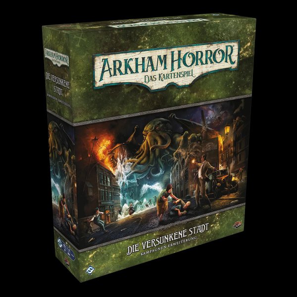 Arkham Horror: Das Kartenspiel – Die Versunkene Stadt (Kampagnen-Erweiterung)