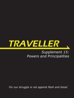 Traveller Supplement 15 Powers and Principalities (english)