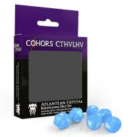 Cohors Cthulhu RPG Atlantean Crystal Dice Pack
