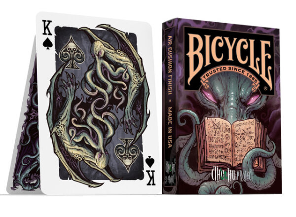 Cthulhu Mythos Necronomicon Bicycle Poker Deck